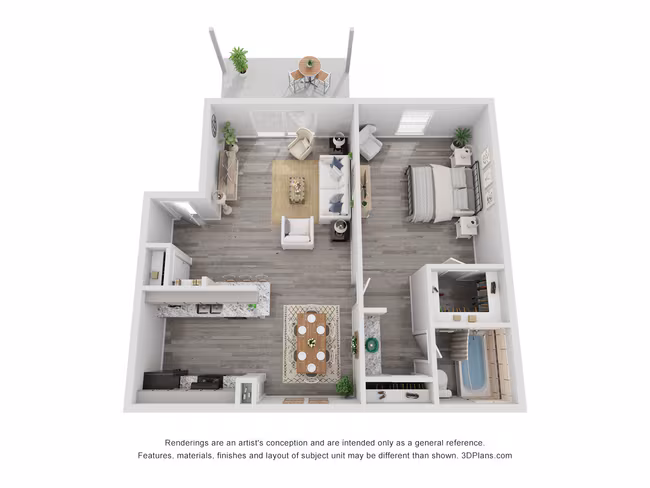 Unit 180 floor plan